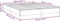 vidaXL - Bedframe - zonder - matras - 140x190 - cm - fluweel - donkergroen