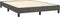 vidaXL - Bedframe - zonder - matras - 140x190 - cm - fluweel - donkergrijs