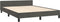 vidaXL - Bedframe - zonder - matras - 140x190 - cm - fluweel - donkergrijs