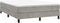 vidaXL - Bedframe - zonder - matras - 140x190 - cm - fluweel - lichtgrijs
