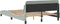vidaXL - Bedframe - zonder - matras - 140x190 - cm - fluweel - lichtgrijs