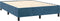vidaXL - Bedframe - zonder - matras - 140x190 - cm - fluweel - donkerblauw