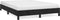 vidaXL - Bedframe - zonder - matras - 140x190 - cm - fluweel - zwart