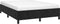 vidaXL - Bedframe - zonder - matras - 140x190 - cm - fluweel - zwart