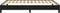 vidaXL - Bedframe - zonder - matras - 140x190 - cm - fluweel - zwart