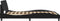 vidaXL - Bedframe - zonder - matras - 140x190 - cm - fluweel - zwart