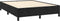 vidaXL - Bedframe - zonder - matras - 140x190 - cm - fluweel - zwart