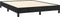 vidaXL - Bedframe - zonder - matras - 140x190 - cm - fluweel - zwart