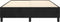 vidaXL - Bedframe - zonder - matras - 140x190 - cm - fluweel - zwart
