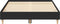 vidaXL - Bedframe - zonder - matras - 140x190 - cm - spaanplaat - zwart