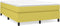 vidaXL - Bedframe - zonder - matras - 140x190 - cm - stof - groen