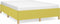 vidaXL - Bedframe - zonder - matras - 140x190 - cm - stof - groen