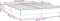 vidaXL - Bedframe - zonder - matras - 140x190 - cm - stof - groen