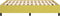 vidaXL - Bedframe - zonder - matras - 140x190 - cm - stof - groen