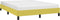 vidaXL - Bedframe - zonder - matras - 140x190 - cm - stof - groen