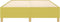 vidaXL - Bedframe - zonder - matras - 140x190 - cm - stof - groen
