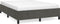 vidaXL - Bedframe - zonder - matras - 140x200 - cm - fluweel - donkergrijs