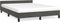 vidaXL - Bedframe - zonder - matras - 140x200 - cm - fluweel - donkergrijs