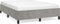 vidaXL - Bedframe - zonder - matras - 140x200 - cm - fluweel - lichtgrijs