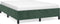 vidaXL - Bedframe - zonder - matras - 140x200 - cm - fluweel - donkergroen