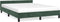 vidaXL - Bedframe - zonder - matras - 140x200 - cm - fluweel - donkergroen