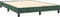 vidaXL - Bedframe - zonder - matras - 140x200 - cm - fluweel - donkergroen