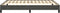 vidaXL - Bedframe - zonder - matras - 140x200 - cm - fluweel - donkergrijs