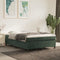 vidaXL - Bedframe - zonder - matras - 140x200 - cm - fluweel - donkergroen