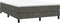 vidaXL - Bedframe - zonder - matras - 140x200 - cm - fluweel - donkergrijs