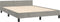 vidaXL - Bedframe - zonder - matras - 140x200 - cm - fluweel - lichtgrijs