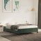 vidaXL - Bedframe - zonder - matras - 140x200 - cm - fluweel - donkergroen
