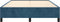 vidaXL - Bedframe - zonder - matras - 140x200 - cm - fluweel - donkerblauw