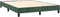 vidaXL - Bedframe - zonder - matras - 140x200 - cm - fluweel - donkergroen