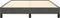vidaXL - Bedframe - zonder - matras - 140x200 - cm - fluweel - donkergrijs