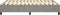 vidaXL - Bedframe - zonder - matras - 140x200 - cm - fluweel - lichtgrijs