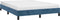 vidaXL - Bedframe - zonder - matras - 140x200 - cm - fluweel - donkerblauw