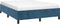 vidaXL - Bedframe - zonder - matras - 140x200 - cm - fluweel - donkerblauw