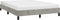 vidaXL - Bedframe - zonder - matras - 140x200 - cm - fluweel - lichtgrijs