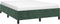 vidaXL - Bedframe - zonder - matras - 140x200 - cm - fluweel - donkergroen