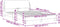 vidaXL - Bedframe - zonder - matras - 140x200 - cm - fluweel - lichtgrijs