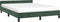 vidaXL - Bedframe - zonder - matras - 140x200 - cm - fluweel - donkergroen
