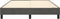 vidaXL - Bedframe - zonder - matras - 140x200 - cm - fluweel - donkergrijs