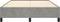 vidaXL - Bedframe - zonder - matras - 140x200 - cm - fluweel - lichtgrijs
