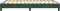vidaXL - Bedframe - zonder - matras - 140x200 - cm - fluweel - donkergroen