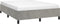 vidaXL - Bedframe - zonder - matras - 140x200 - cm - fluweel - lichtgrijs