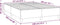 vidaXL - Bedframe - zonder - matras - 140x200 - cm - fluweel - donkergroen