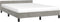 vidaXL - Bedframe - zonder - matras - 140x200 - cm - fluweel - lichtgrijs