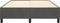vidaXL - Bedframe - zonder - matras - 140x200 - cm - fluweel - donkergrijs