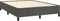 vidaXL - Bedframe - zonder - matras - 140x200 - cm - fluweel - donkergrijs