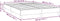 vidaXL - Bedframe - zonder - matras - 140x200 - cm - fluweel - zwart